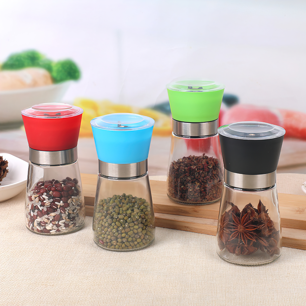 Multi-function dry pepper grinder