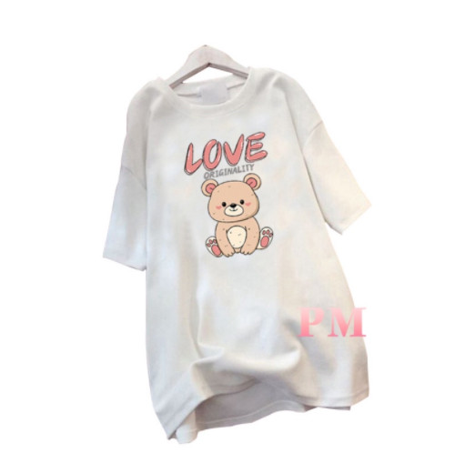 Áo phông cún ngồi LOVE PM11