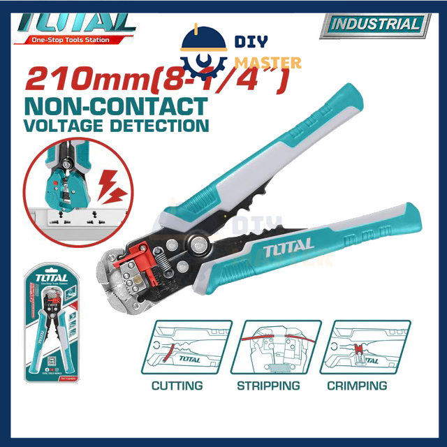 Kềm tướt dây điện tự động thông minh Total THT152429
