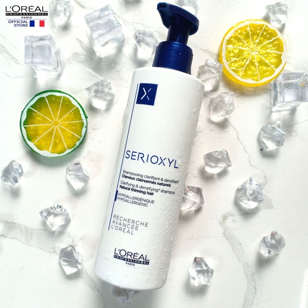 Dầu gội xả kích thích mọc tóc L'oréal Serioxyl 1000mlx2