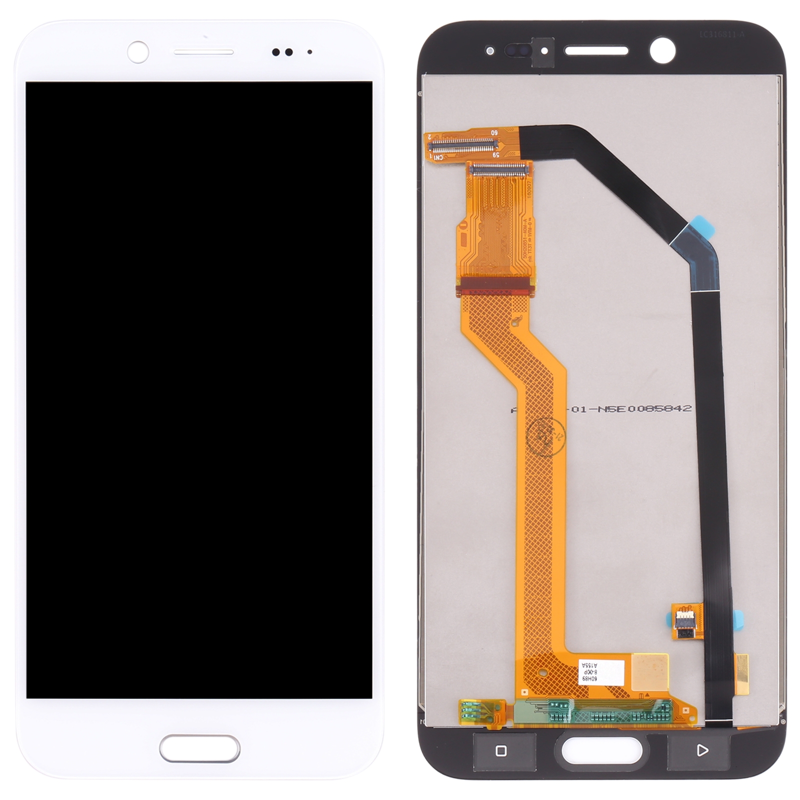 LCD Screen and Digitizer Full Assembly for HTC 10 evo(White)(ZSHS)