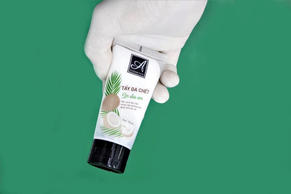 [ Chính hãng ] Tẩy Tế Bào Chết Sợi Dừa Non A Cosmetics