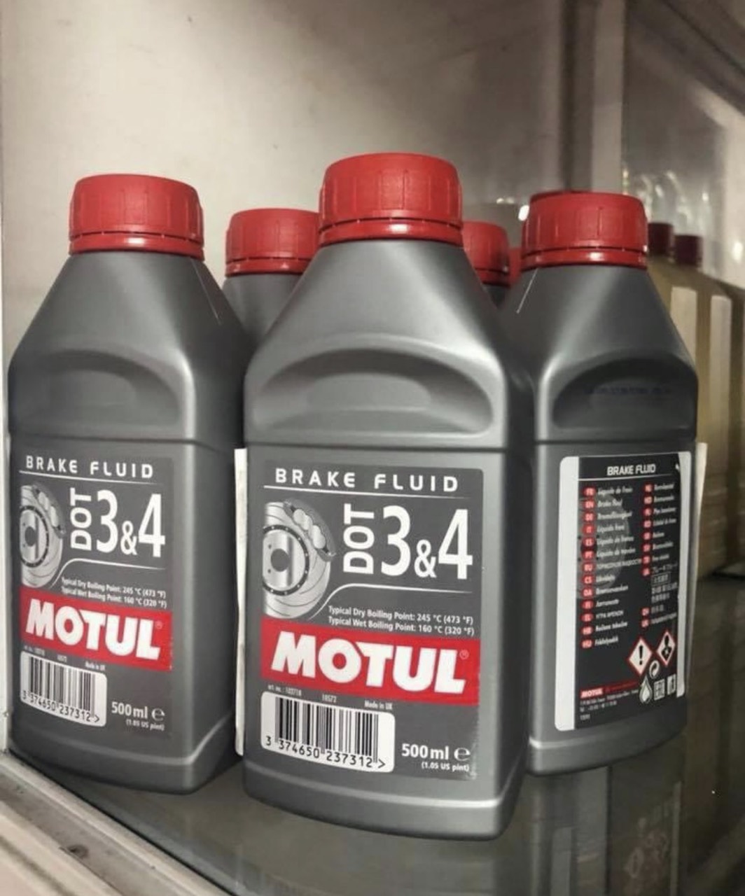 Dầu thắng / phanh Motul Dot 3 & 4 0.5l