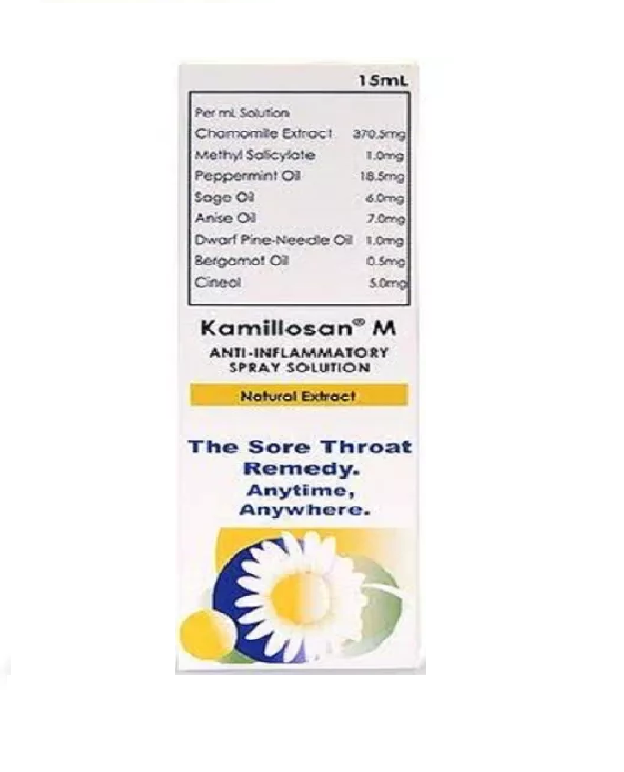 Kamillosan M Throat Spray Solution Antiinflammatory 15ml Lazada PH