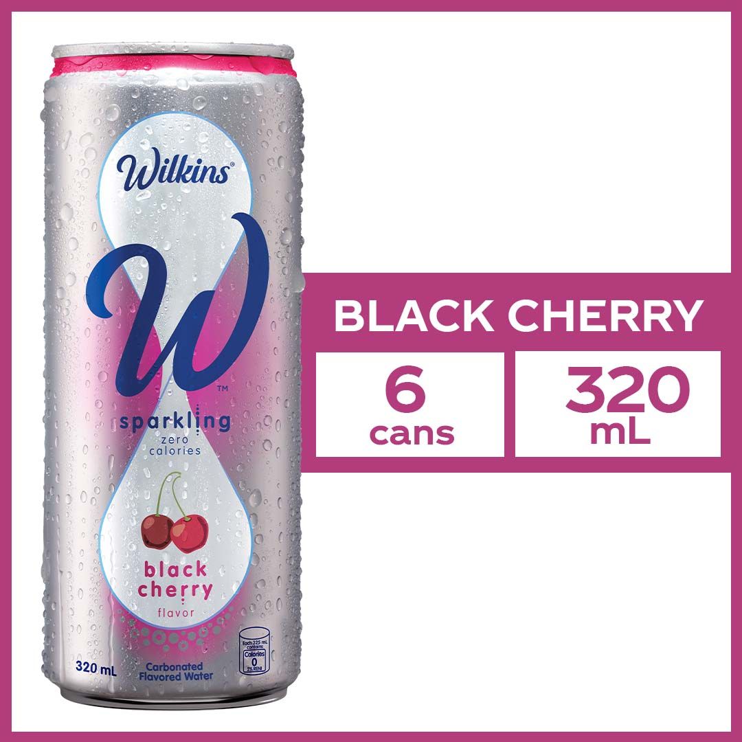Wilkins Sparkling Water Black Cherry 320mL Pack of 6 Lazada PH