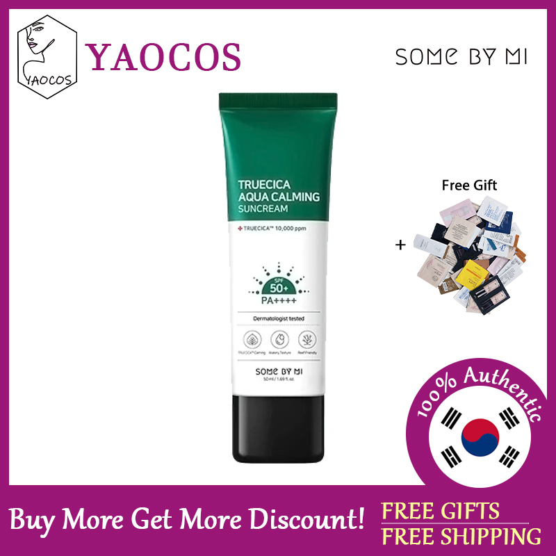 Truecica aqua calming suncream spf50+ pa++++ 50ml