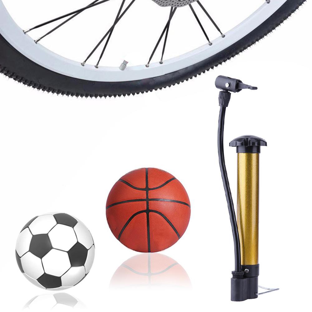 football and bike pump