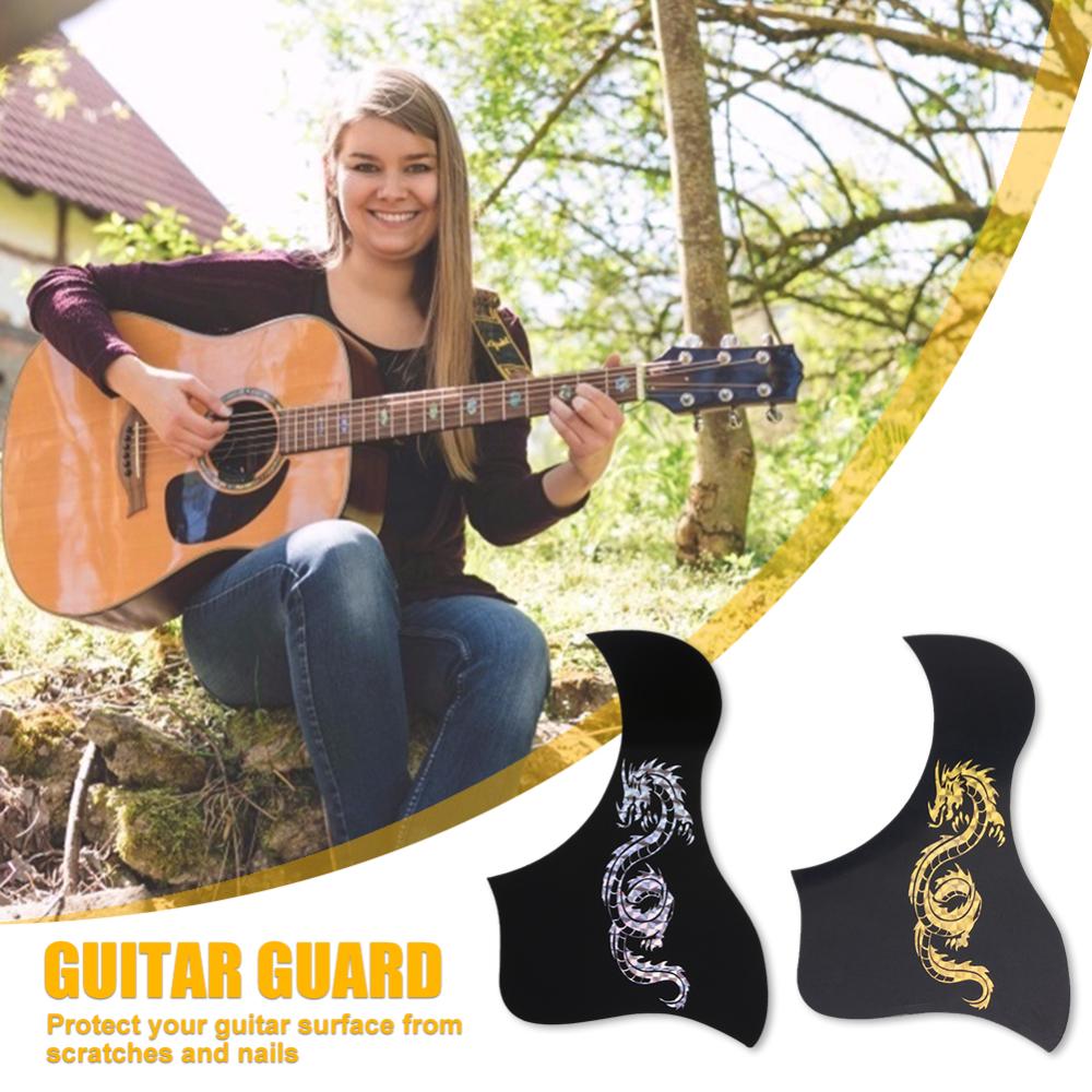 2pcs Acoustic Guitar Pickguard Anti Scratch Protector Pick Guards Sticker