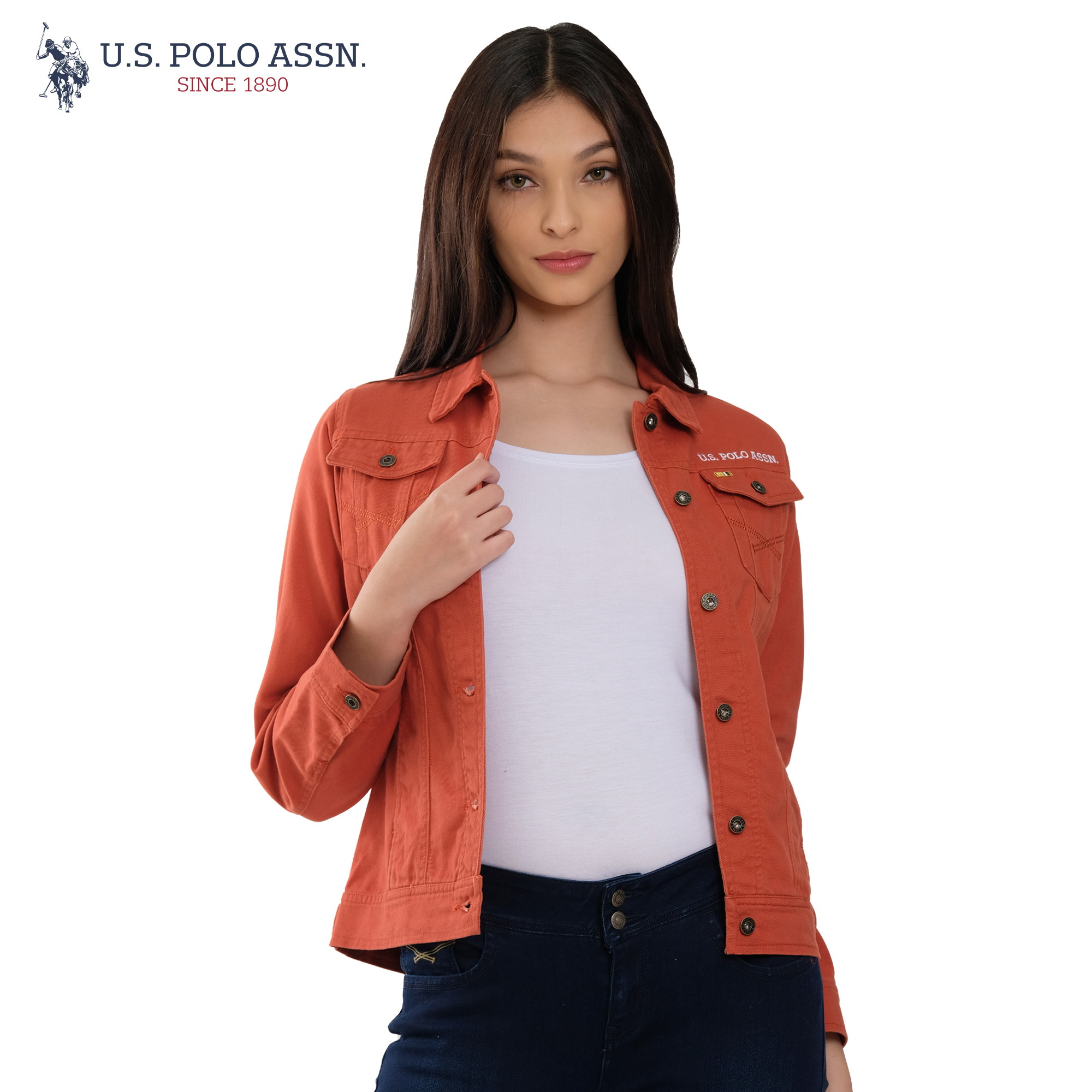 Us polo outlet assn denim jacket