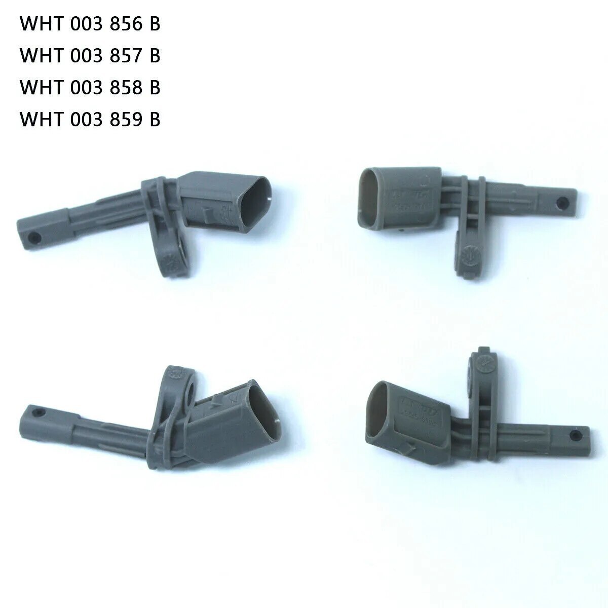 4pcs abs wheel speed sensor for vw audi porsche skoda wht003856b / 7b / 8b / 9b