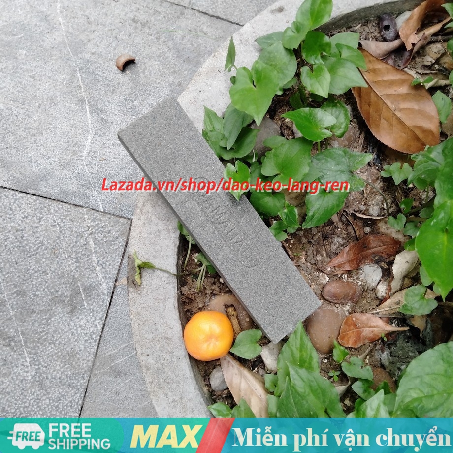 Đá mài dao kéo 2 mặt dụng cụ mài dao kéo