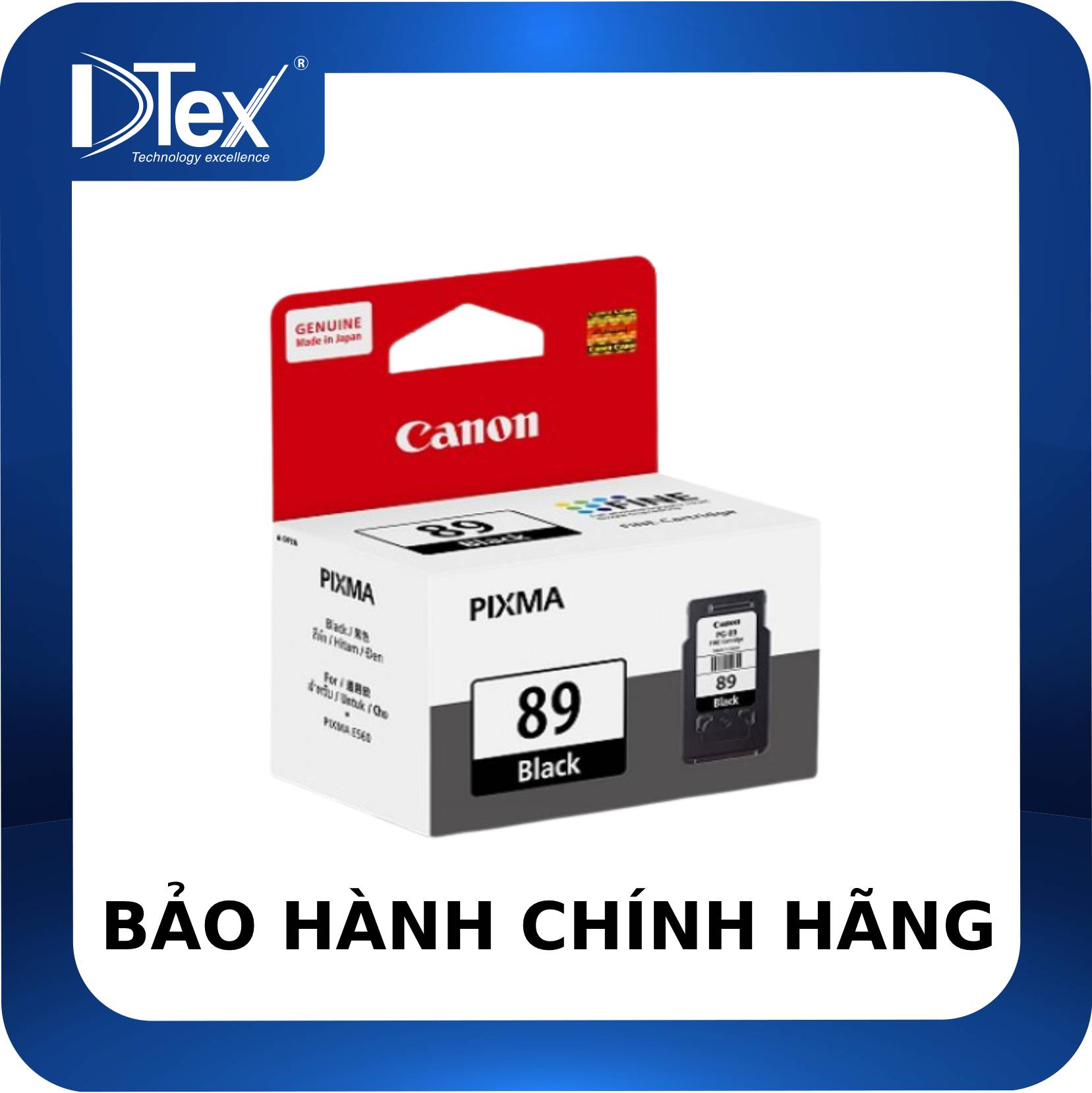 Mực in Canon PG 89 Pigment Black Ink Cartridge (9079B001AA) - Hàng Chính Hãng