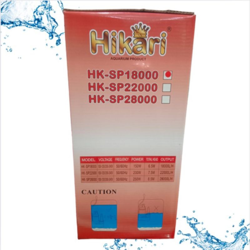 HIKARI HK SP 18000 POMPA KOLAM SUBMERSIBLE PUMP