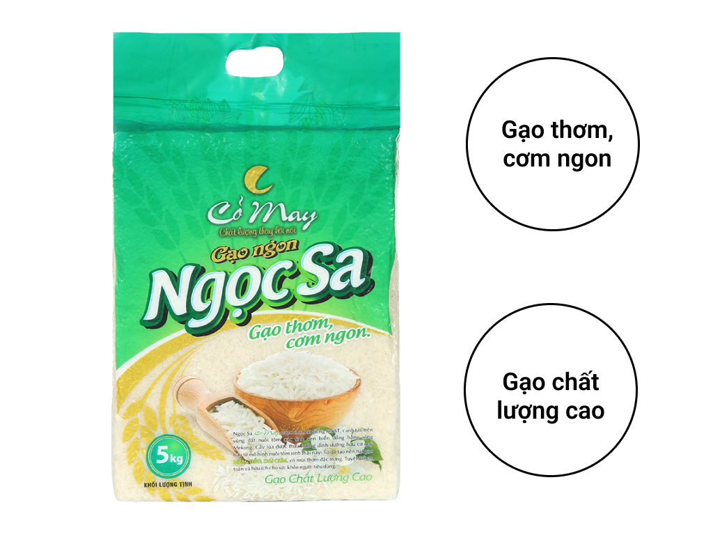 [Siêu thị WinMart] - Gạo Cỏ May Ngọc Sa 5kg