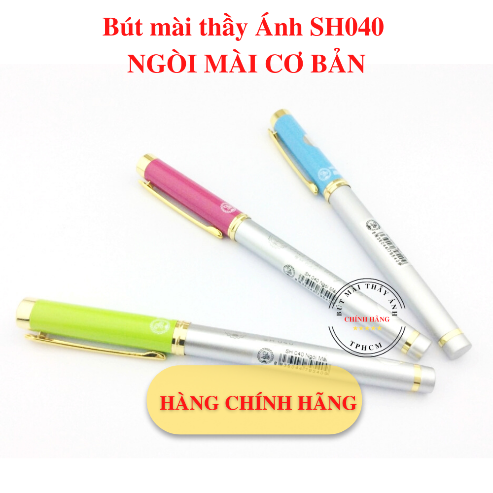 Bút mài thầy Ánh SH040 ngòi mài luyện chữ đẹp thanh đậm cơ bản