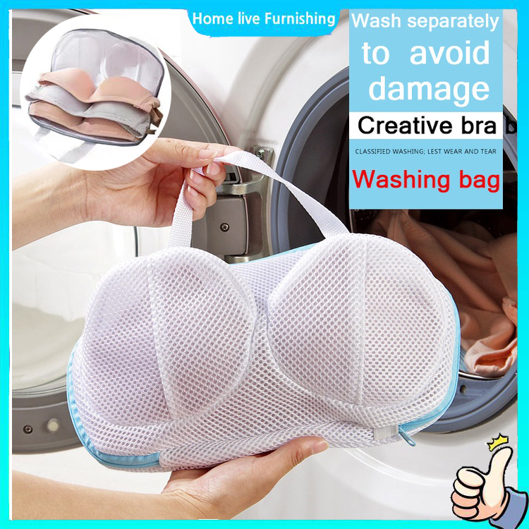 Bra Wash Bag Organizer Mesh Washbag Breathable Anti-Deformation