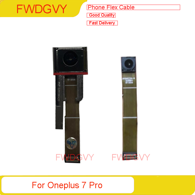 Ready Available Original For OnePlus 7 Pro Front Camera Main Frontal Facing Selfie Camera Module Flex Cable Repacement Repair Parts