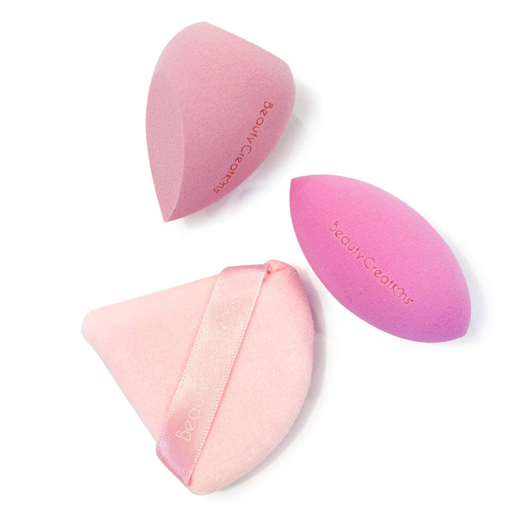 Set Bông Mút Và Bông Phấn Beauty Creations Blend & Set Trio