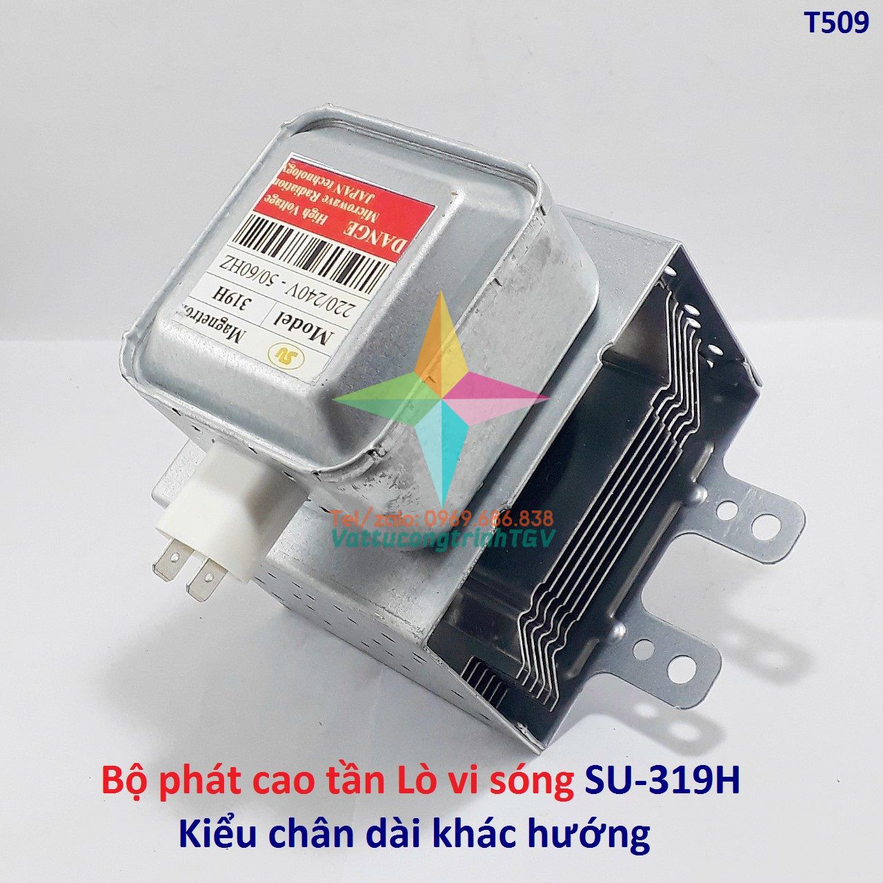 Bộ phát cao tần SU-319H chân dài khác hướng cho Lò vi sóng