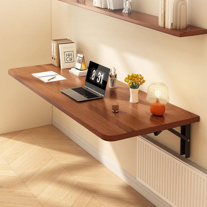 Foldable desk wall wall-mounted folding table wall-mounted study table balcony wall-mounted suspended wall side table