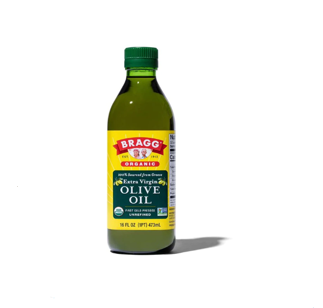 Dầu oliu hữu cơ đậm đặc hiệu bragg extra virgin olive - ảnh sản phẩm 9