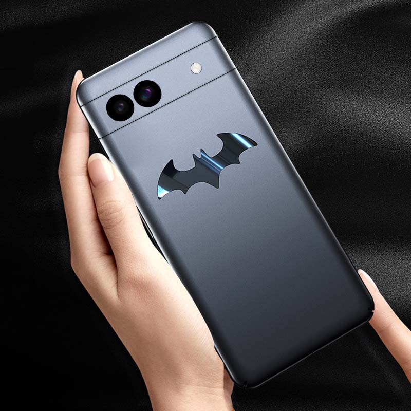 For Google Pixel 9 Pro XL case Smooth Metal Bat Man Marvel DC Design Protector Back cover For Google Pixel 9 Pro XL Back cover Phone Cases. 