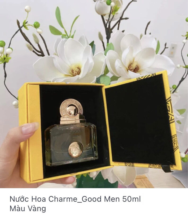 Nước Hoa Charme_Good Men 50ml Màu Vàng