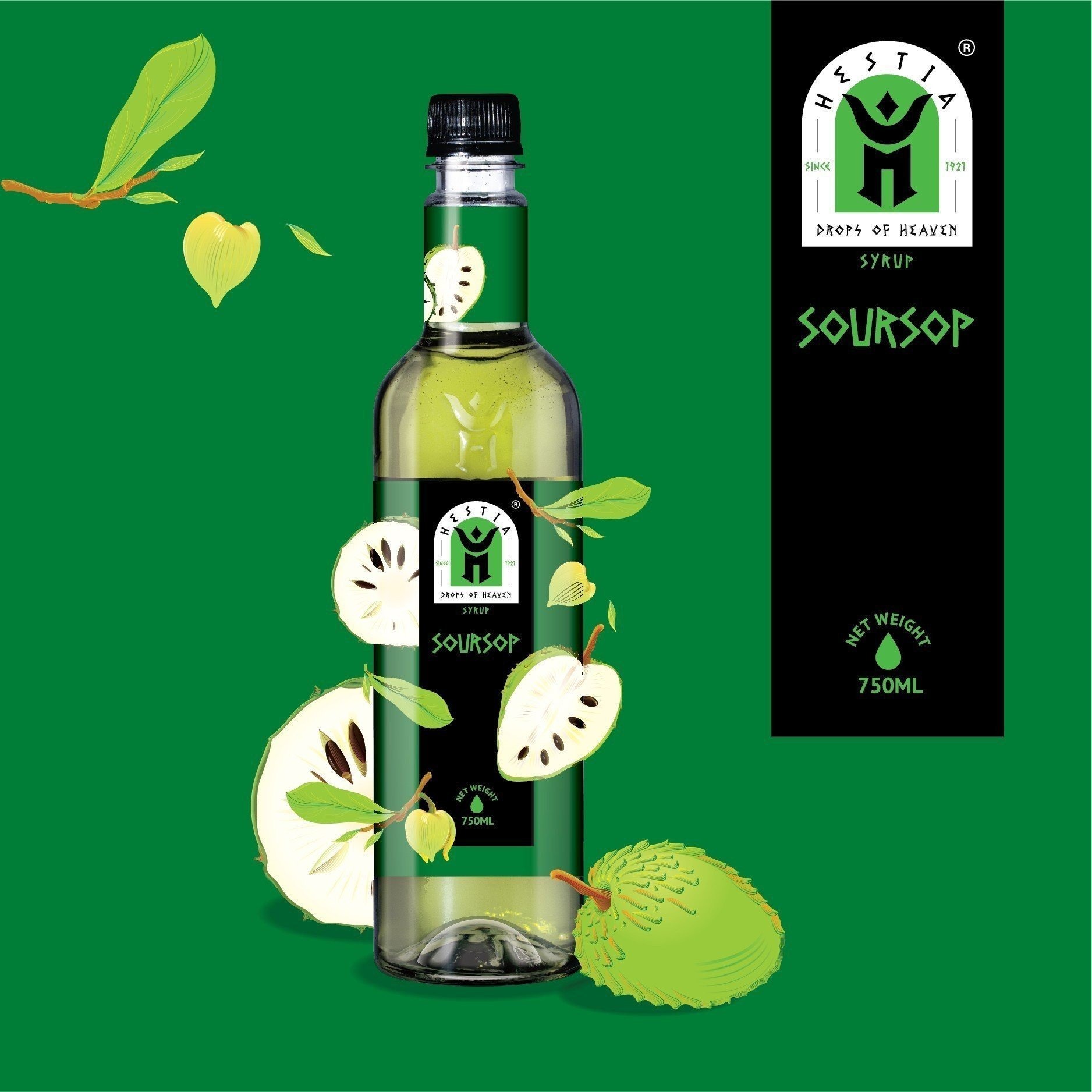 Siro/ syrup Hestia chai 750ml