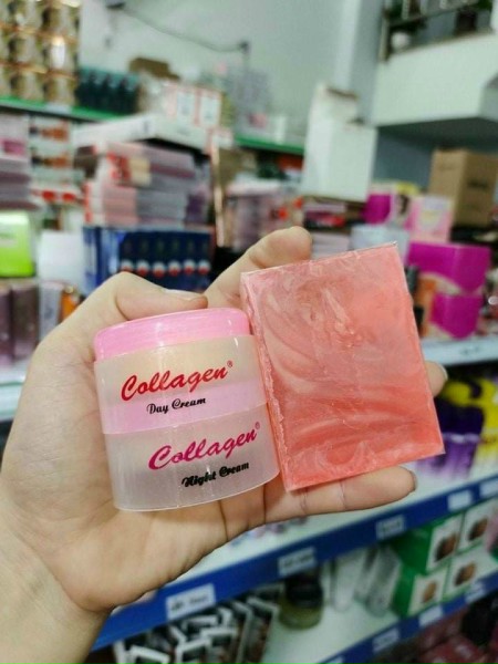 Kem collagen plus vit e Thai Lan