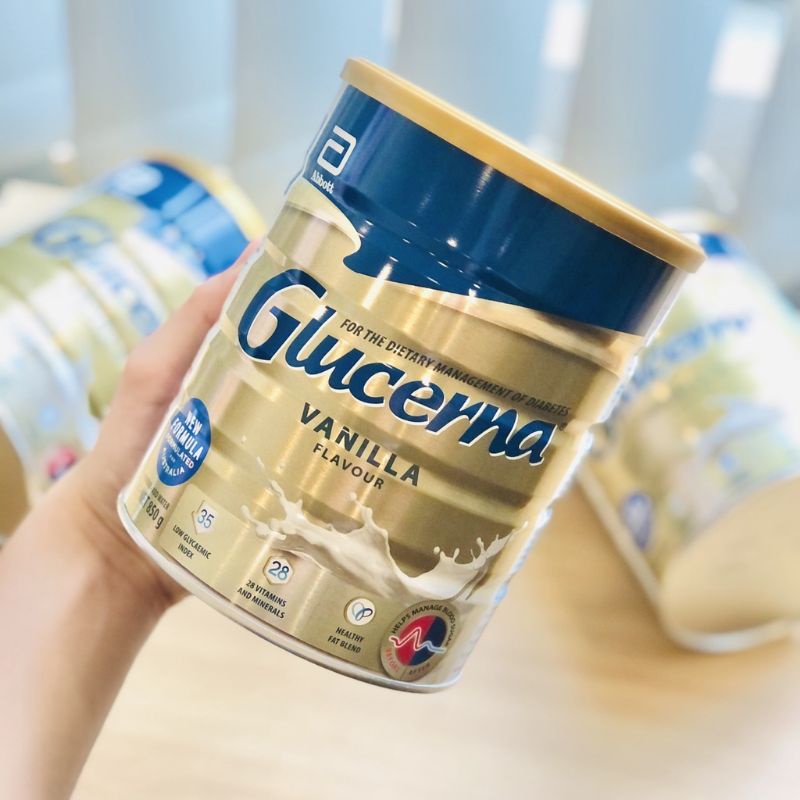 Sữa tiểu đường Glucerna Úc 850gr mẫu mới NTDT