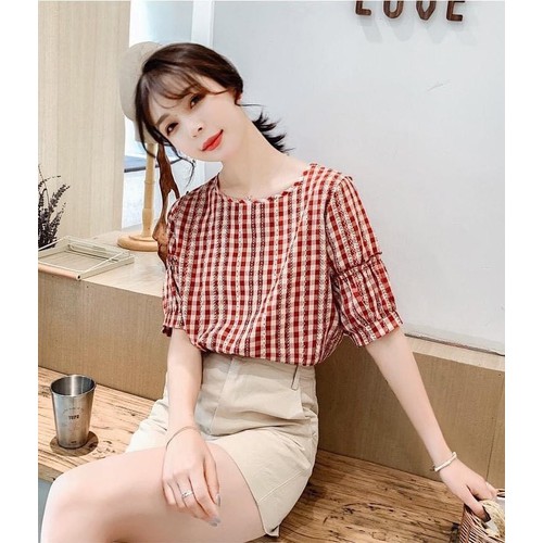 Áo sơ mi nữ kiểu trẻ trung