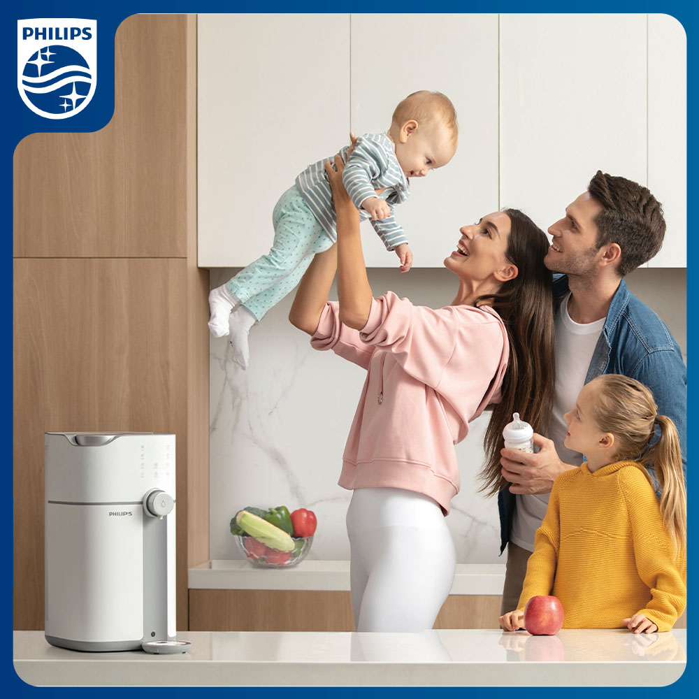 [Trả góp 0%] - [HÀNG CHÍNH HÃNG] Máy Lọc Nước Để Bàn RO Philips ADD6910