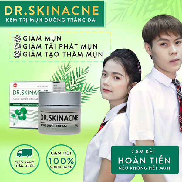 Kem Sạch Mụn Dr.Skinacne Chính Hãng
