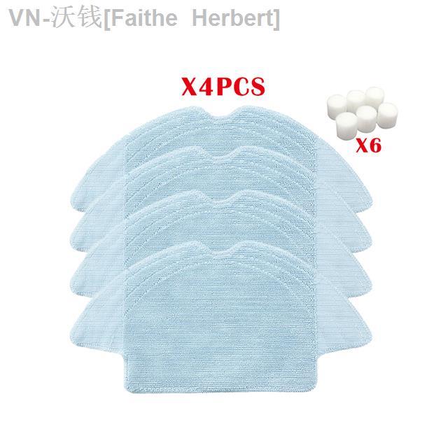 Replacement parts For Qihoo 360 S6 Mop cleaning cloth original water tank washable rag chihu robot vacuum cleaner accessories Faithe Herbert