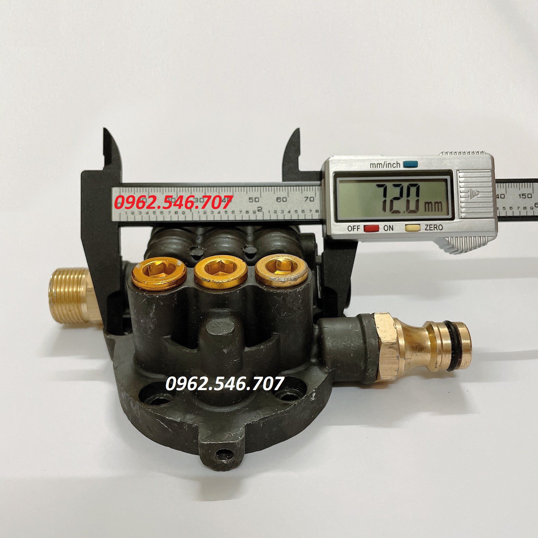 Đầu bơm máy rửa xe mini- Đầu máy bơm áp lực ( Loại Tốt )