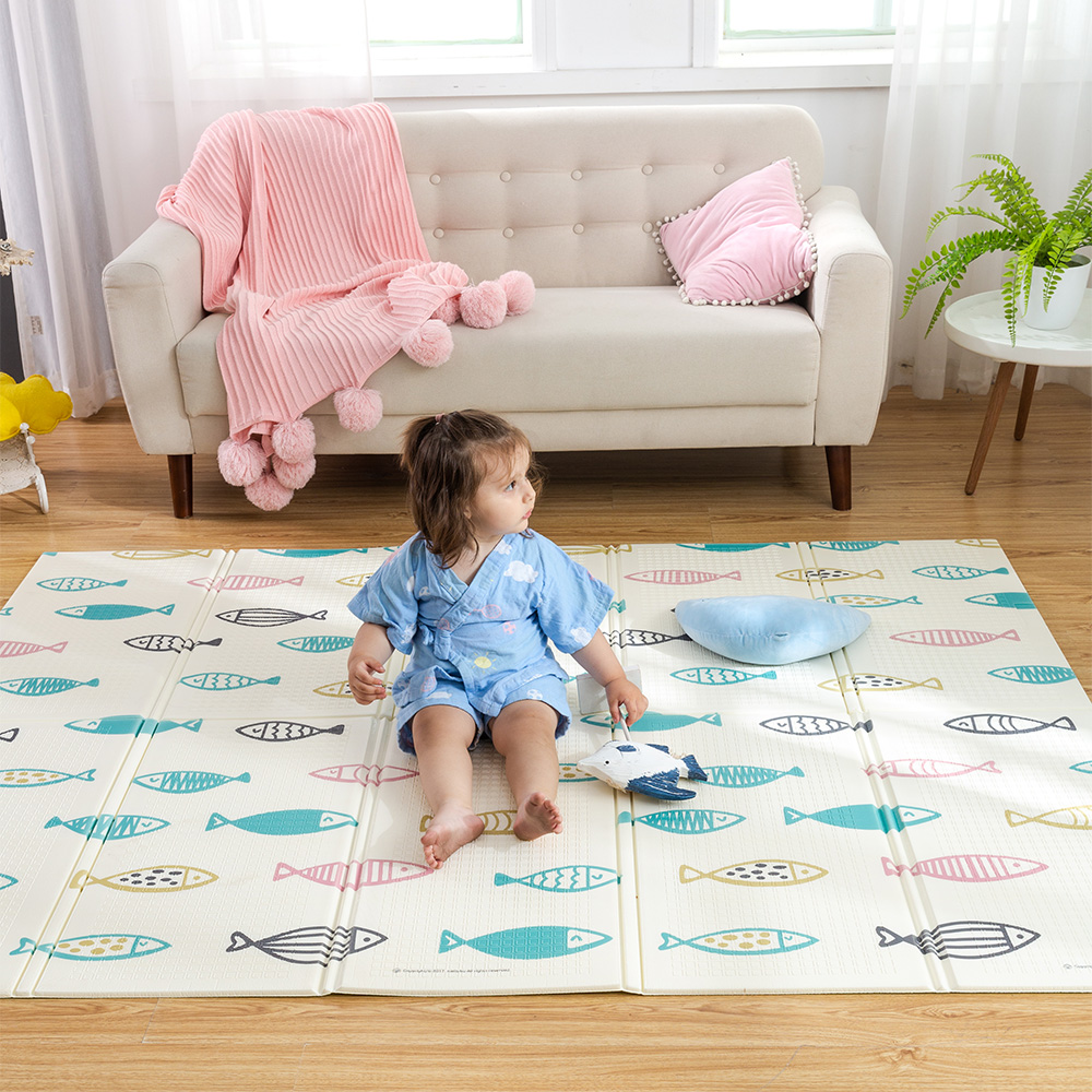 Infant Shining Foldable Baby Play Mat 150 200 1cm Xpe Activity Gym Cartoon Playmat Baby Room Crawling Carpet Children Easy To Store Kids Mat Lazada Singapore
