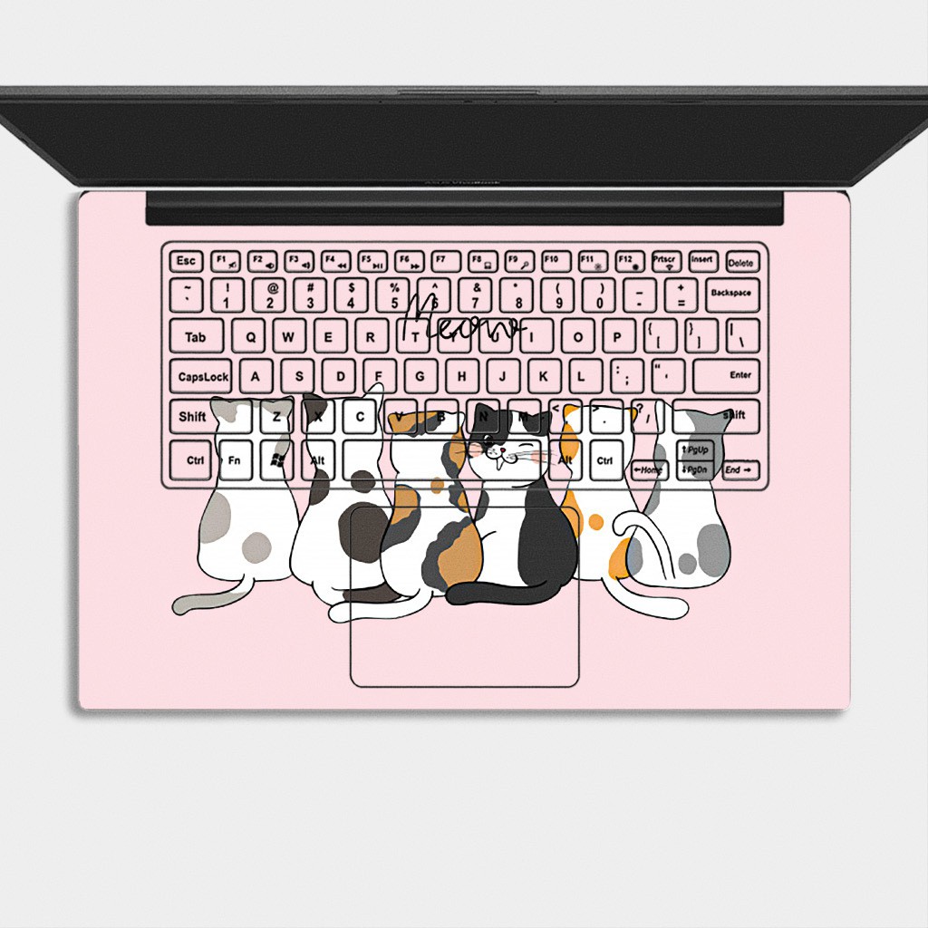 Dán skin laptop Mẫu 5 miu