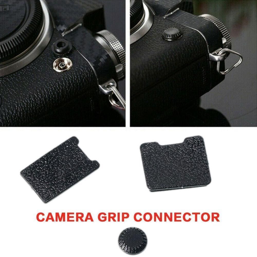 OKDEALS Plastic Flash Remote PC Sync Terminal Cap Camera Accessories Black Battery Grip Cover Durable Mini Connector Cover for Fujifilm X-T1 X-T2 X-T3 X-T4 X-H1