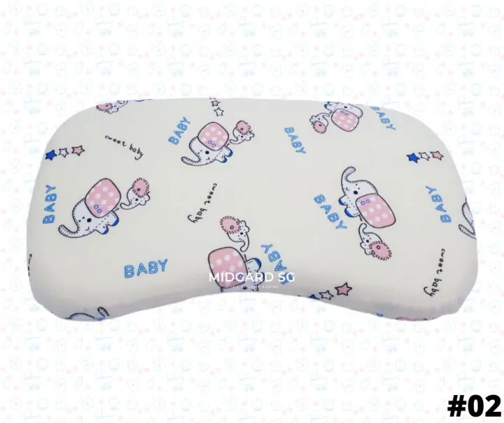 Midgard Child Memory Pillow Breathable Kids Natural Memory Latex Pillow 36 X 21 Cm For Boys Girls Lazada Singapore
