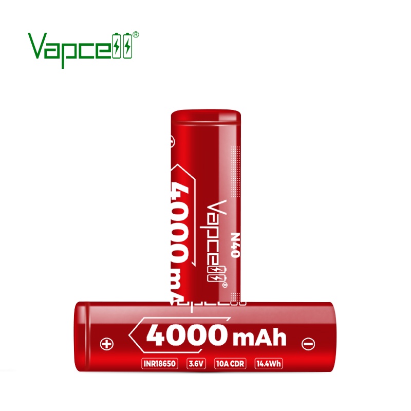 Pin sạc Vapcell N40 18650 4000mah 10A