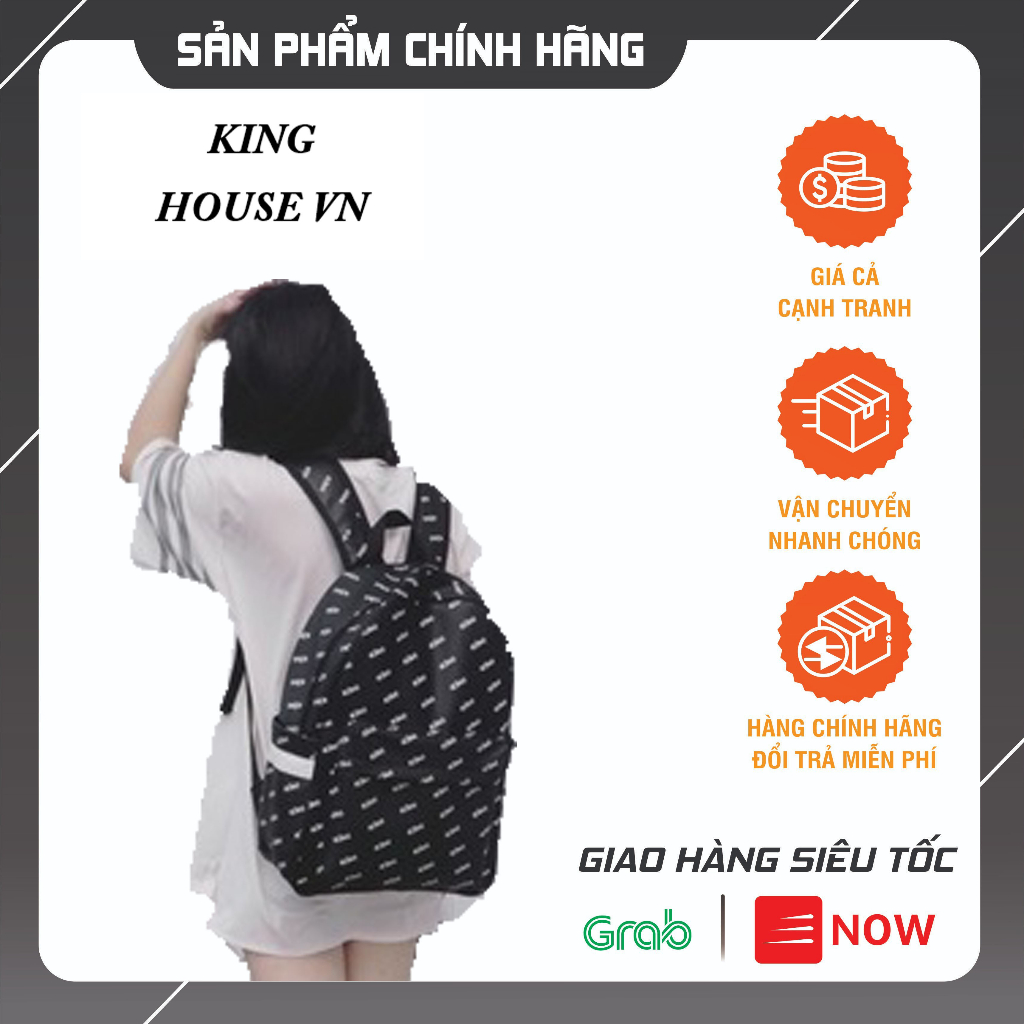 [VOUCHER 8%]Balo Da Chống Nước Balo King 2-Màu Đen02
