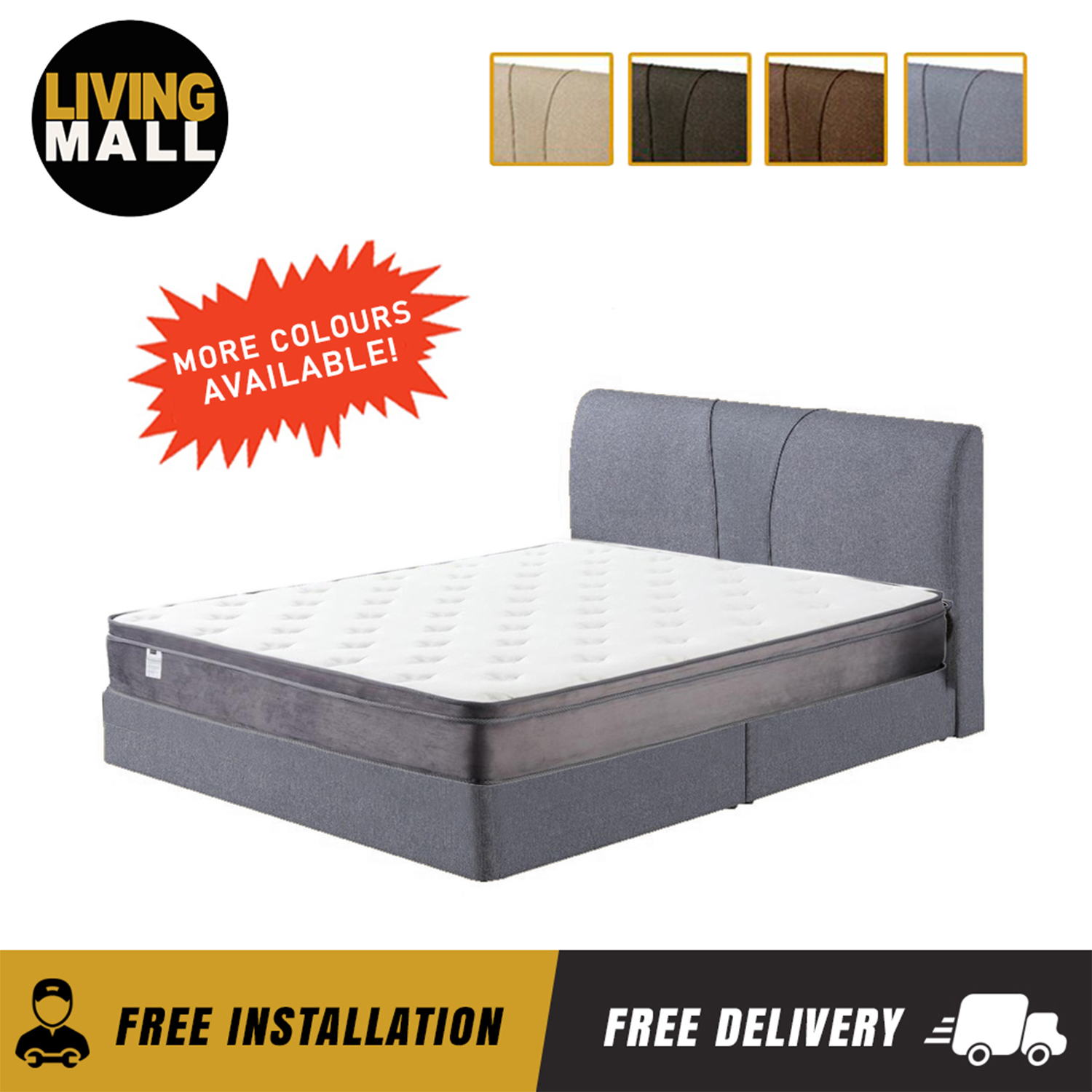 king single divan bed