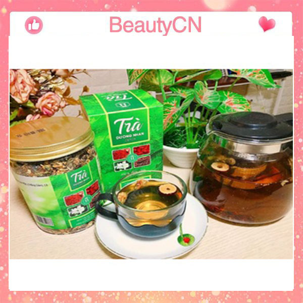 Trà detox dưỡng nhan Haco Đậm vị trà hương vị hoa