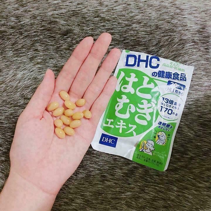 Viên uống trắng da DHC Nhật Bản Adlay Extract