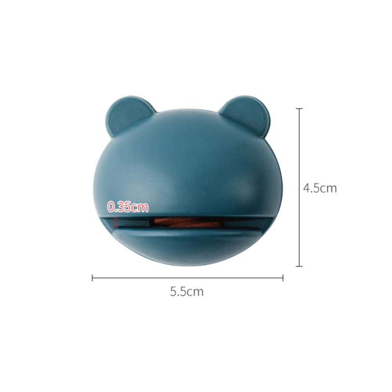 1 Pc Portable Mini Knife Sharpener Non-Slip Cute Cartoon Frog Sharpener Home Kitchen Tools