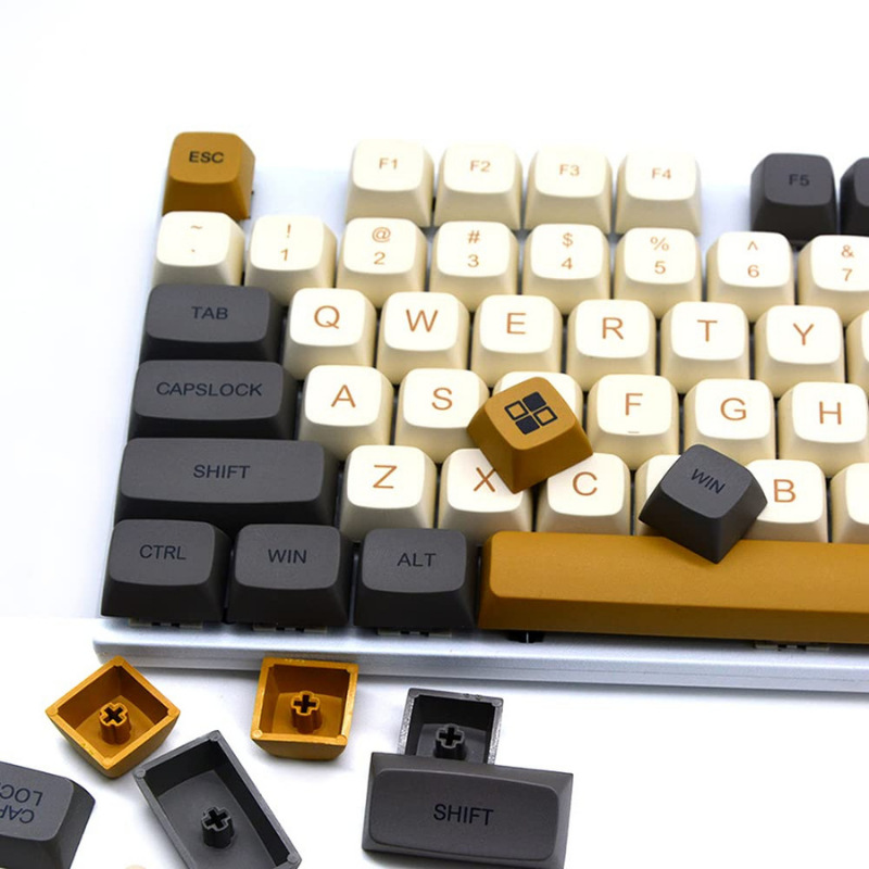 JIASHI Shimmer keycap XDA highly sublimated personalized keycap PBT material opaque mechanical keyboard cap complete set in box