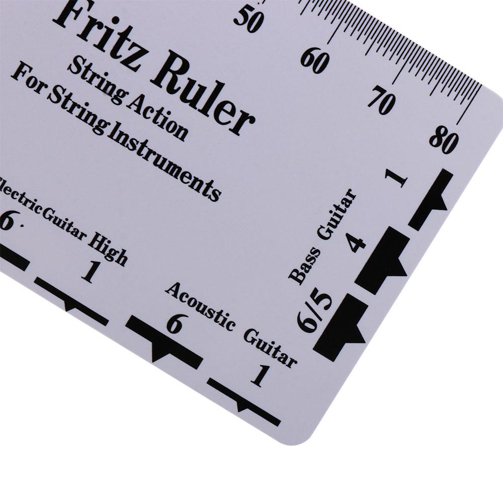 Measurement Ruler String Repairing Tool Guitar Strings String Pitch Ruler Measurement Rulers ...