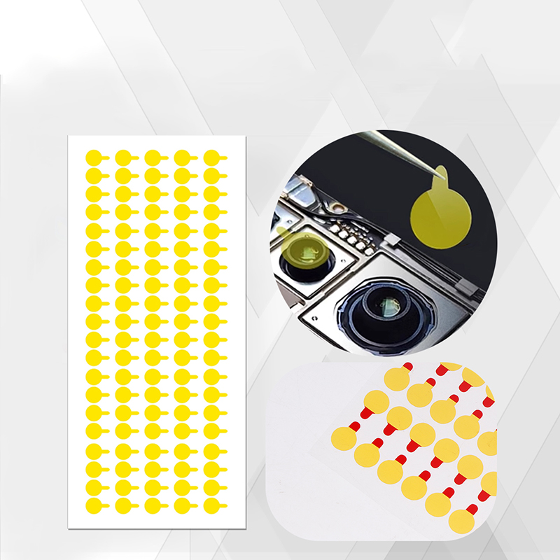 100Pcs Dust Stickers High Temperature Tape For Phone Camera Infrared Dot Matrix Protective Sticker DUJU. 