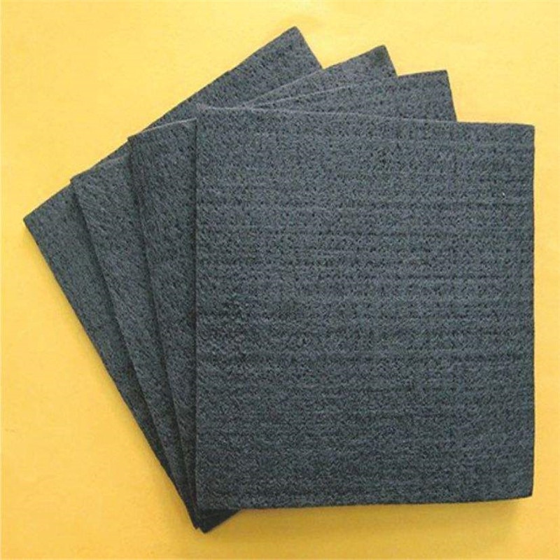 100X100 High Pure Carbon Graphite Felt Graphite Fiber Felt Used For Electrode , Battery