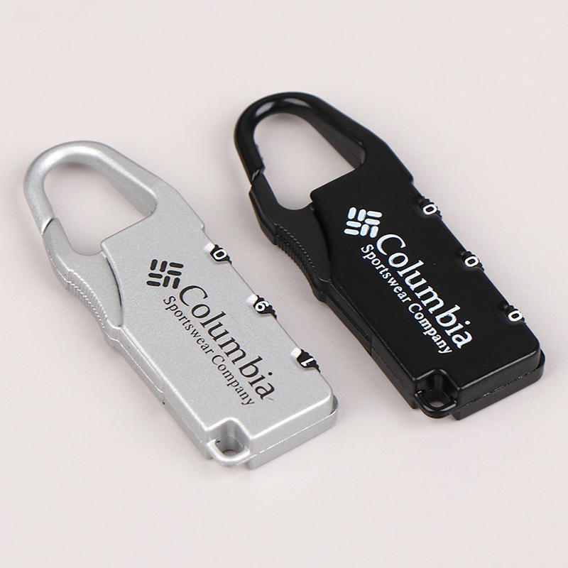 ZTHOME Alloy Combination Code Number Lock Padlock Luggage Lock for Zipper Bag